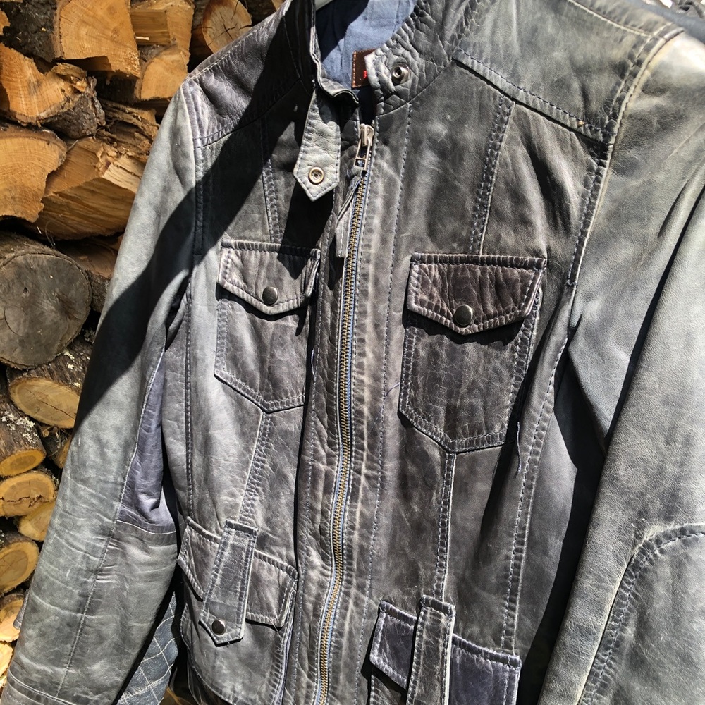 Woman leather jacket